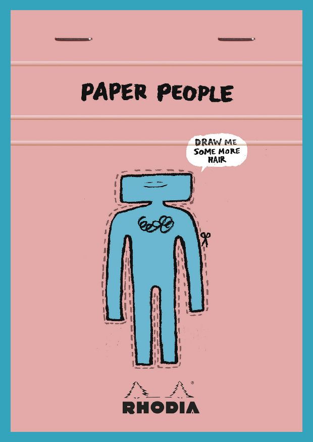 法國RHODIA x Jean Jullien 聯名明信片/ N°13