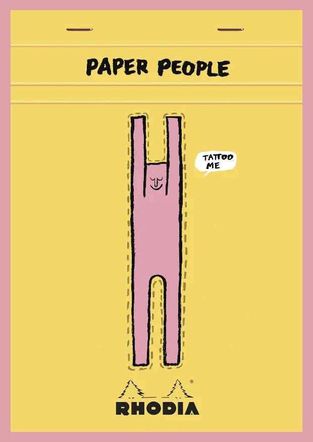 法國RHODIA x Jean Jullien 聯名明信片/ N°16