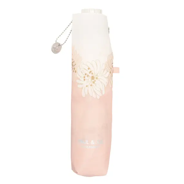 日本 PAUL & JOE ACCESSOIRES 摺疊傘/ Chrysantheme/ Peach