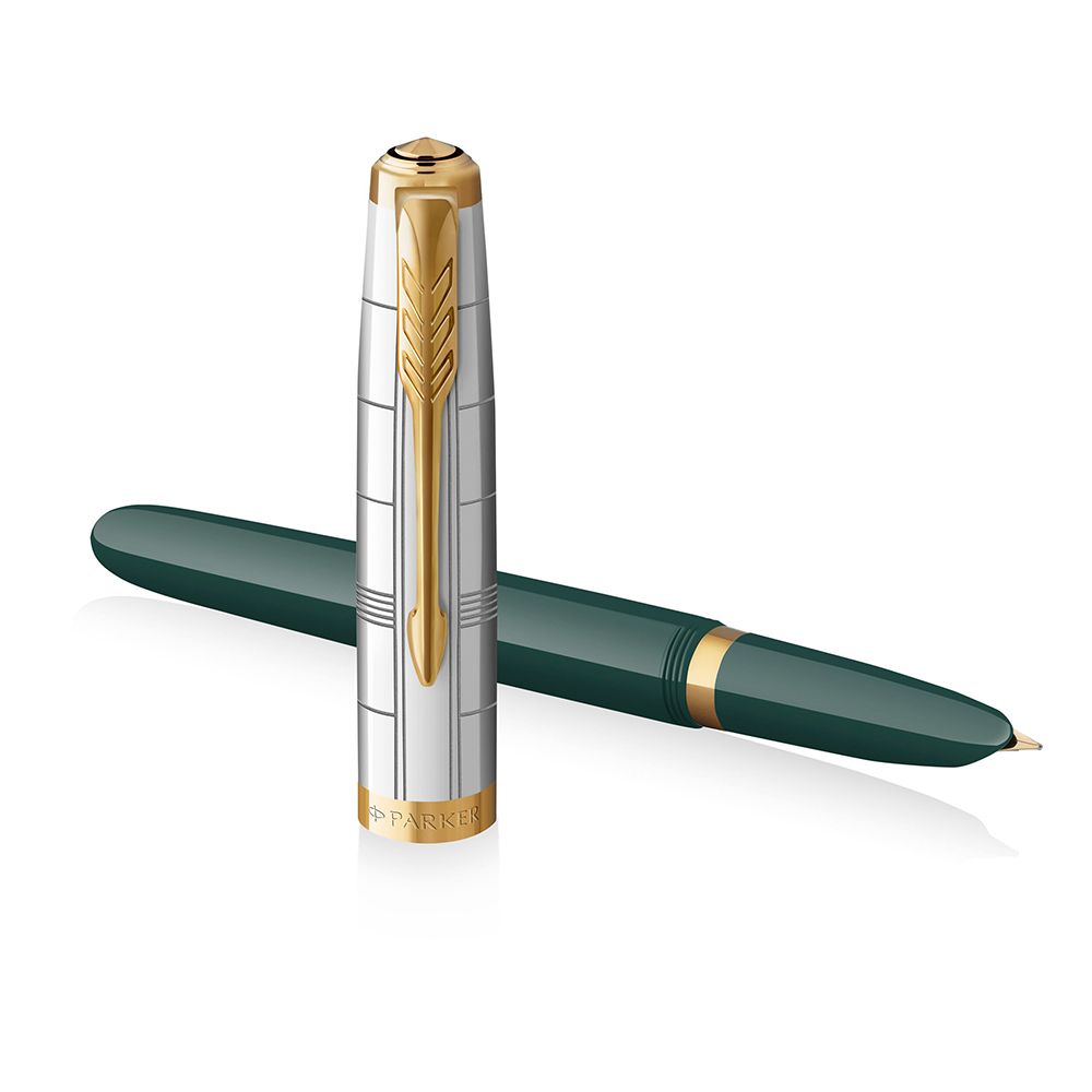 PARKER 51雅致系列森林綠鋼筆/ F尖