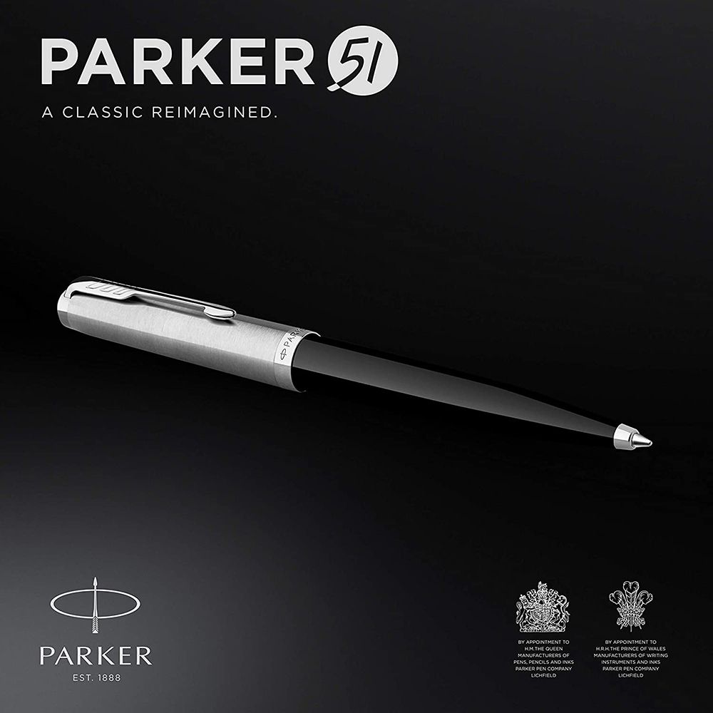 PARKER 51復刻版黑桿原子筆