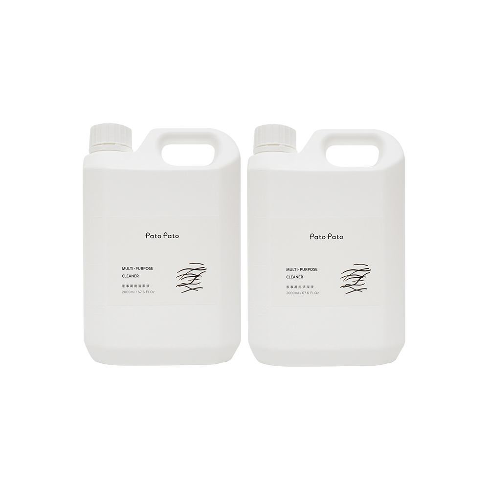 Pato Pato 碗盤清潔液補充瓶/ 2000ml (2入組)