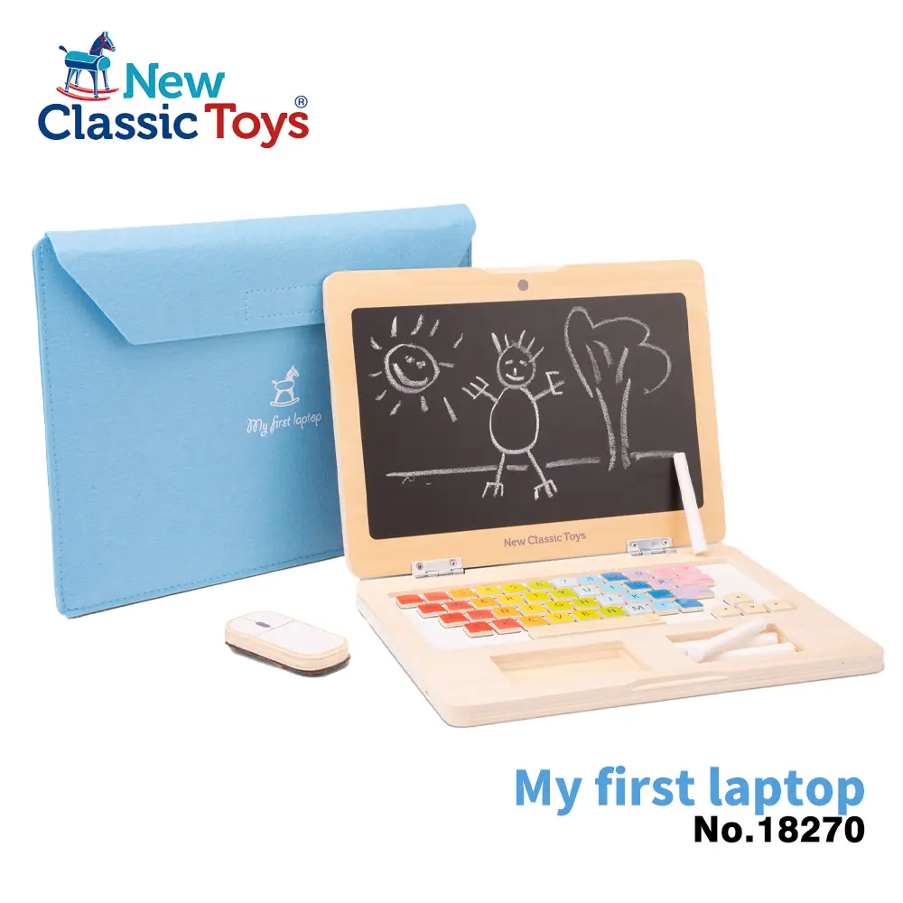 【荷蘭New Classic Toys】我的第一台筆記型電腦-18270