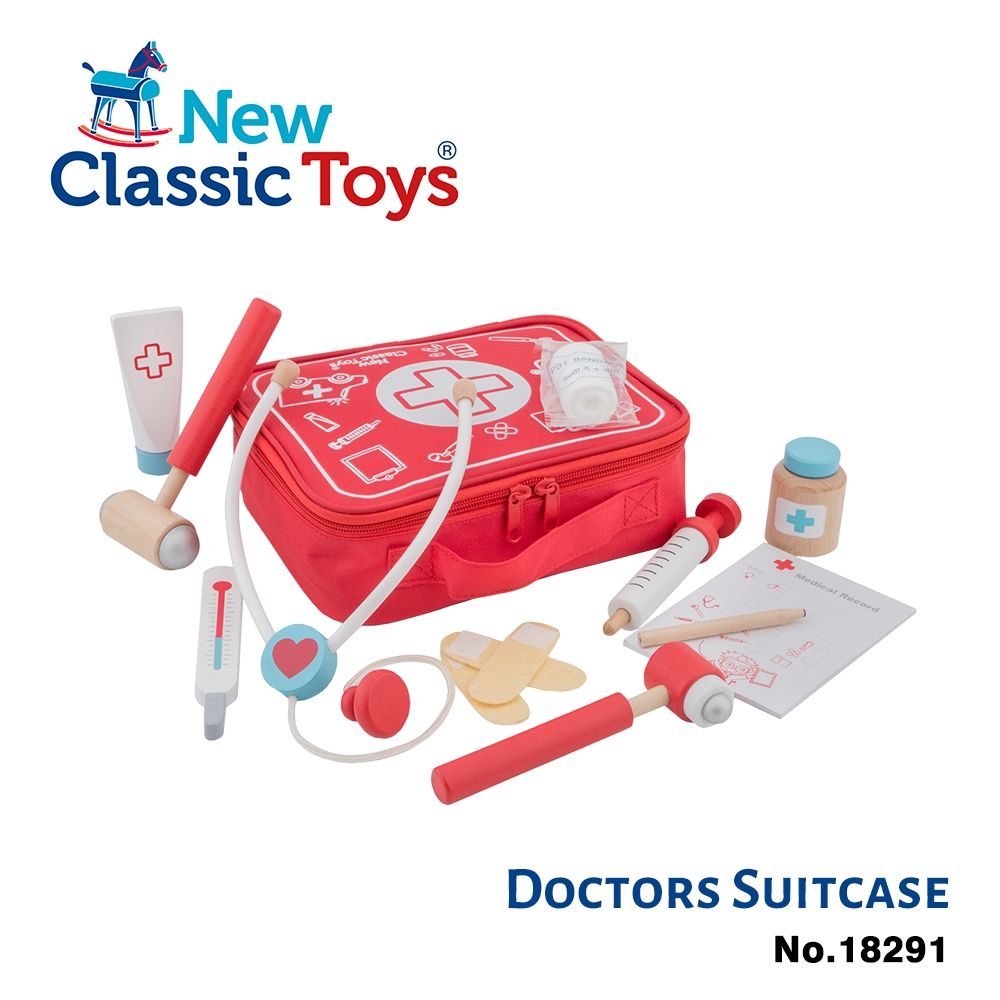 【荷蘭New Classic Toys】實習小醫生遊戲組 - 18291