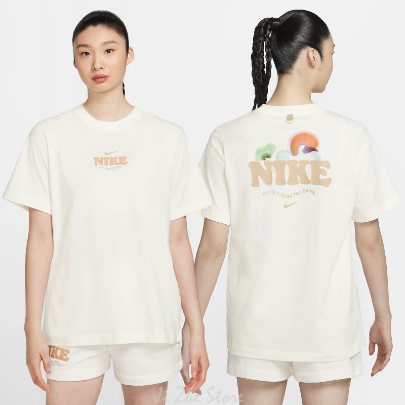 【NIKE】AS W NSW TEE ESSNTL GCEL 短袖上衣/白/女-HF6180133/ L