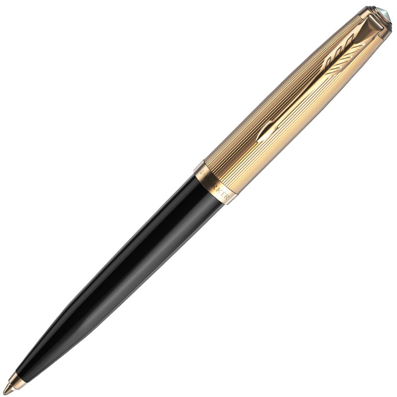 PARKER 51豪華版金蓋黑桿原子筆