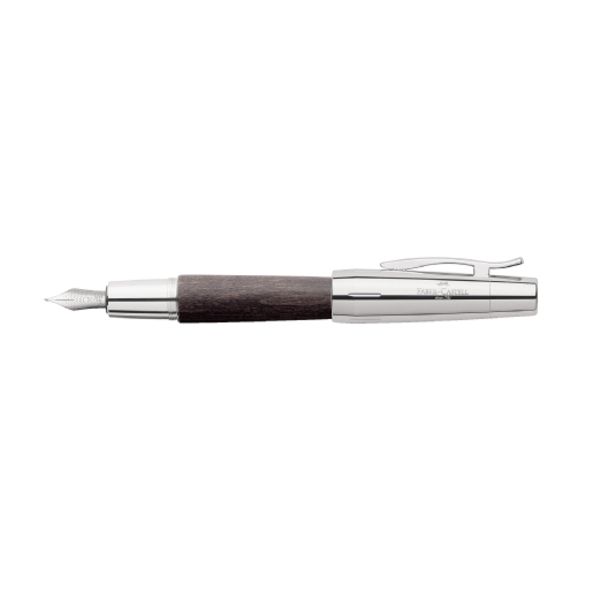 FABER-CASTELL e-motion梨木鋼筆/ 黑色/EF