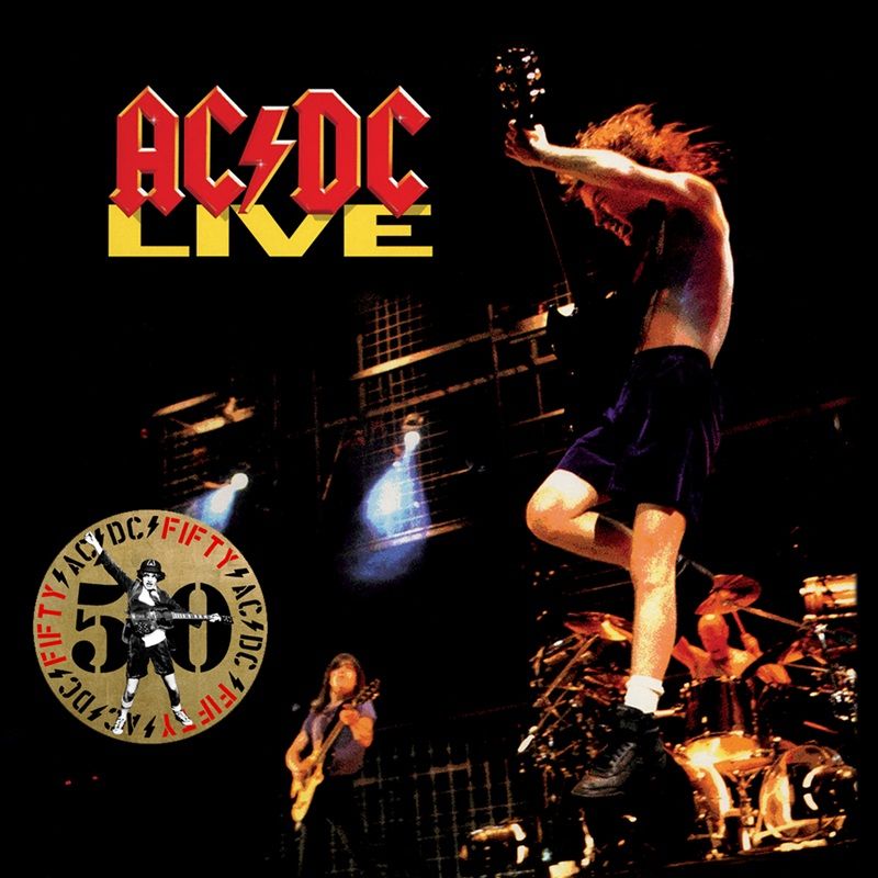 AC/DC Live (2LP/Gold Vinyl/50th Anniversary Edition)