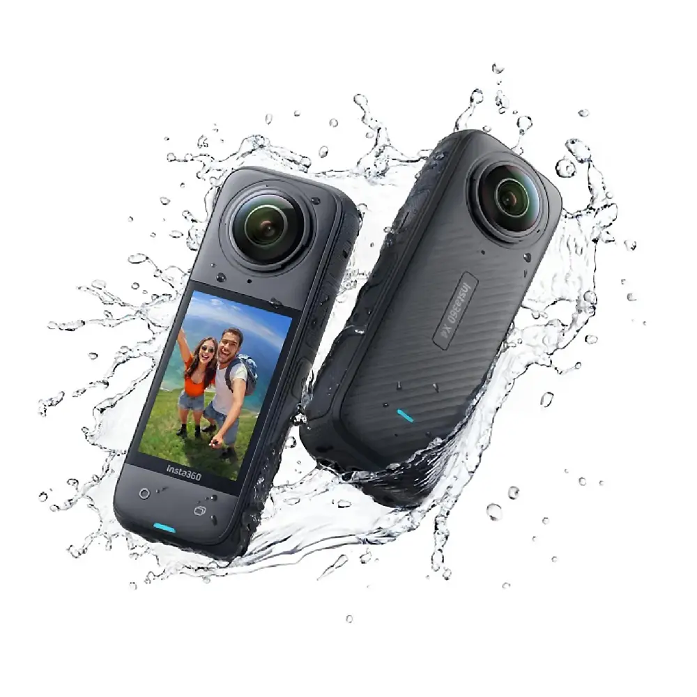 Insta360 X4 全景360度 8K 運動相機 攝影機 公司貨 【贈120cm 隱形自拍桿+機身矽膠套+鏡頭矽膠罩】