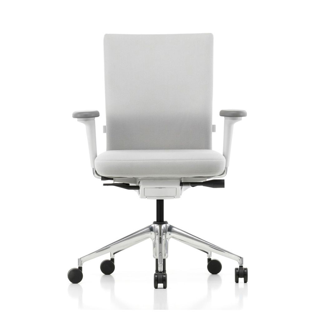 北歐櫥窗/Vitra ID Soft 全能舒適辦公椅(奶油灰椅背 x 奶油灰座墊、2D扶手)