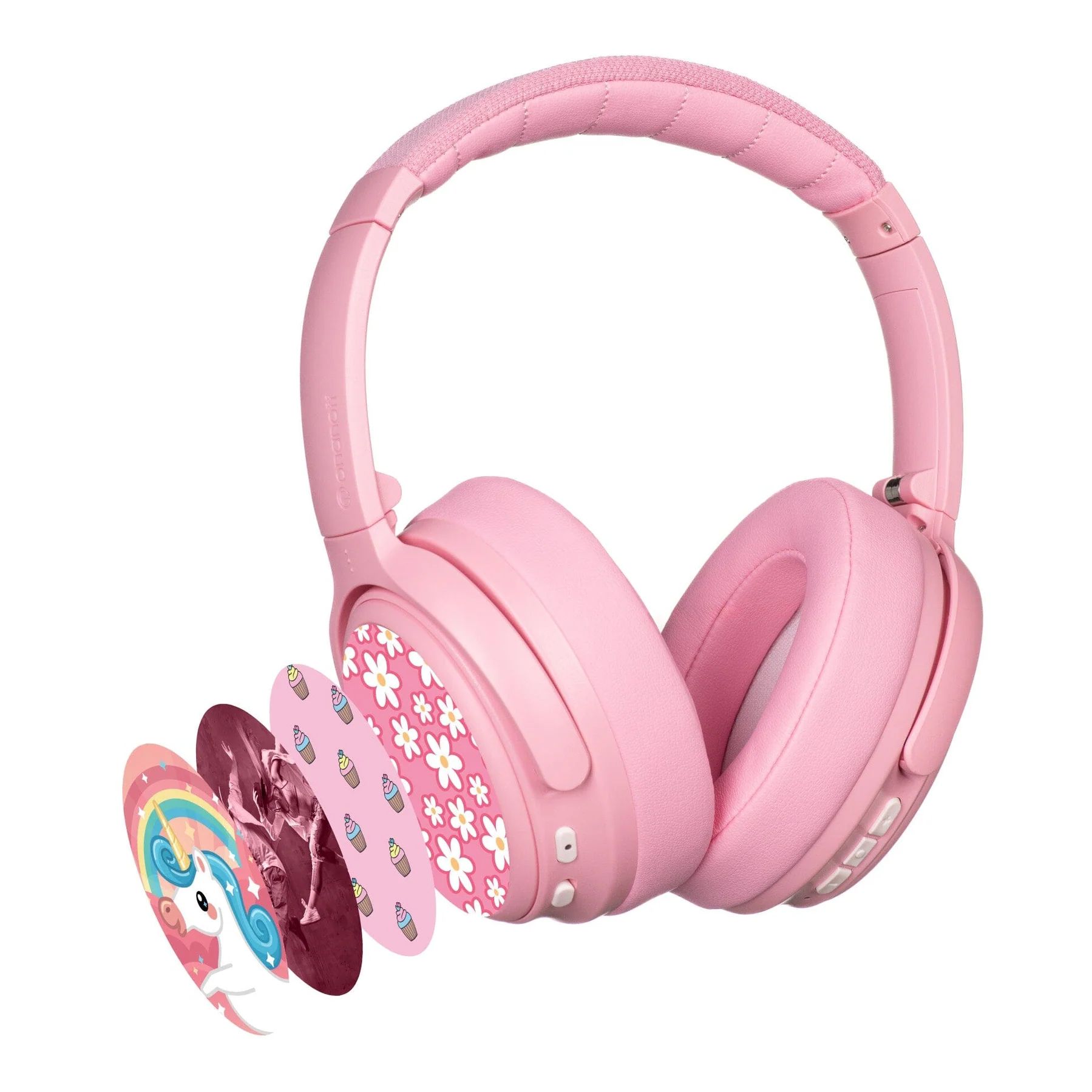 BuddyPhones Cosmos Fun 藍芽降噪旅遊系列 兒童耳機 (粉色)