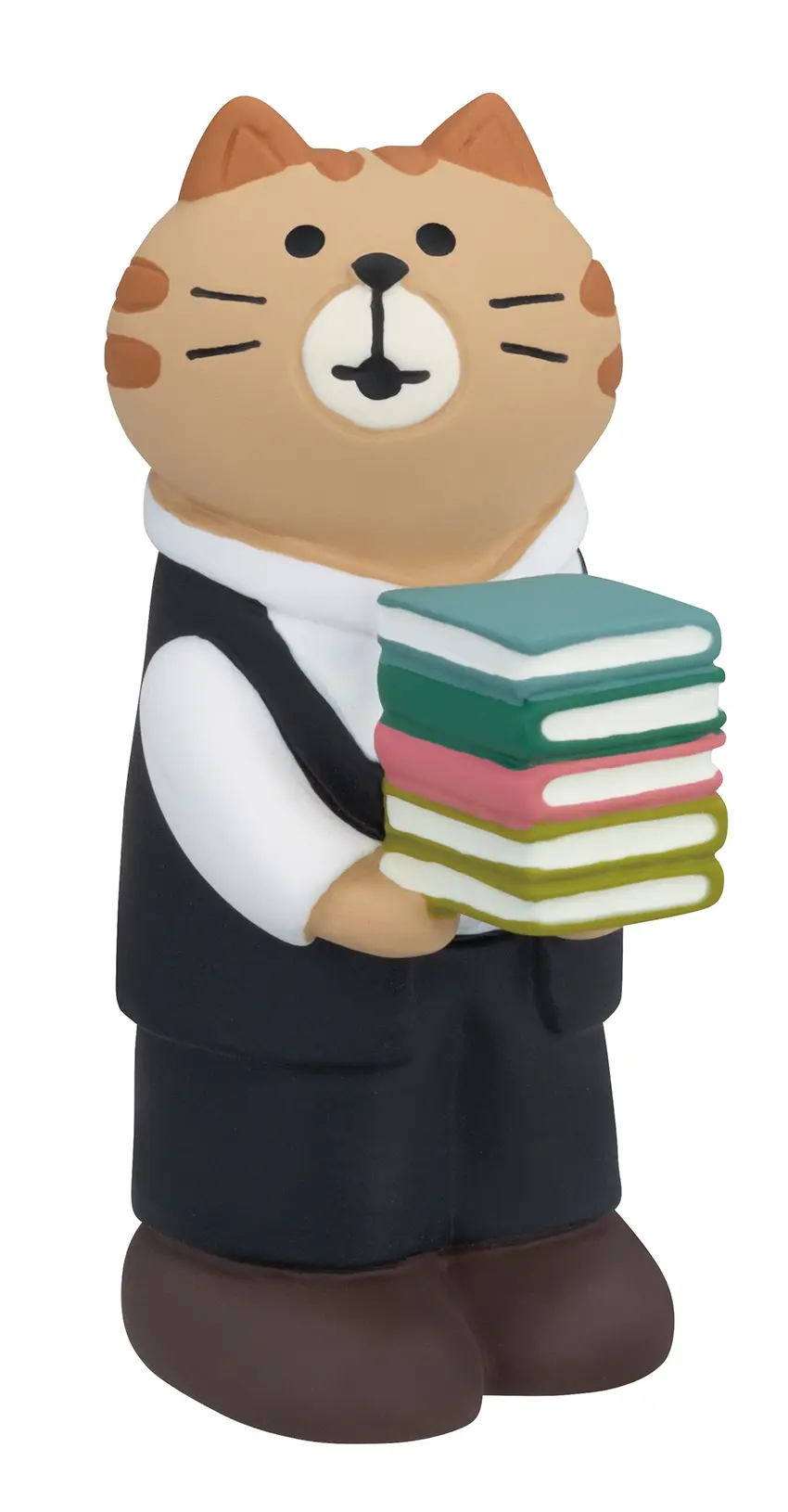 【誠品獨家】日本DECOLE誠品書店的店員貓公仔/ 手拿書