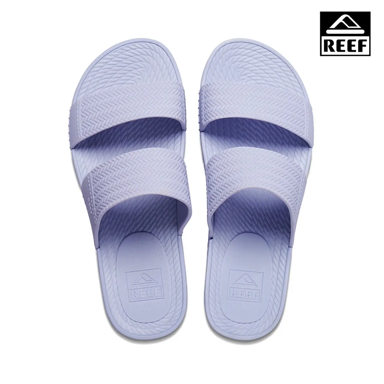 【REEF】WATER VISTA SLIDE 雙帶草繩紋理涼拖鞋 女款 CJ0131/ US 7 (24cm)