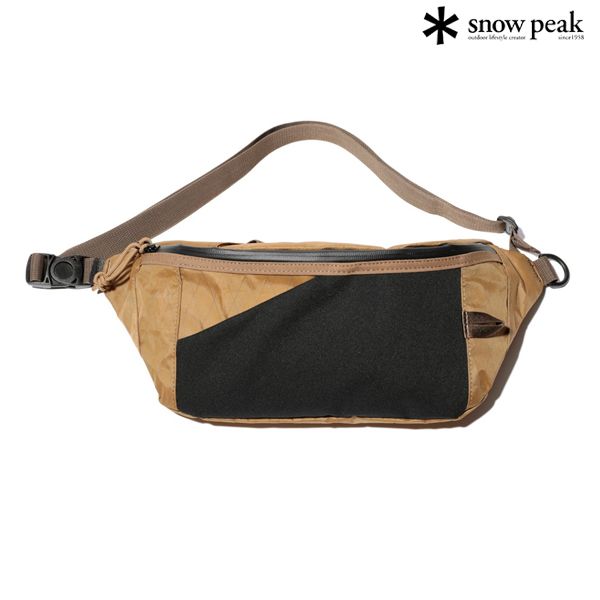 【SNOW PEAK】X-Pac Nylon 腰包/ 棕色