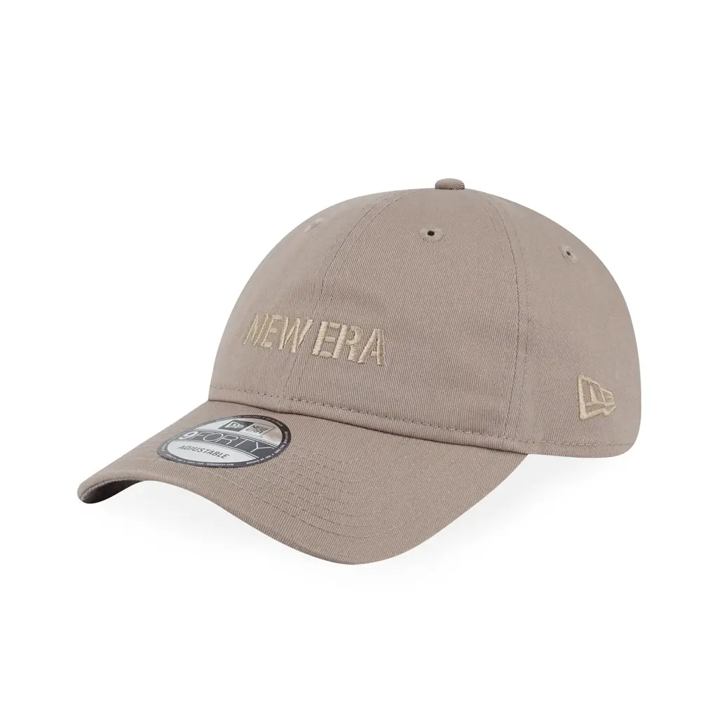 NEW ERA 940UNST NE METAL BUCKLE棒球帽/ 亞麻啡/ OSFM