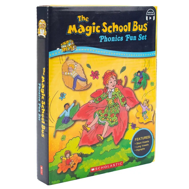 The Magic School Bus Phonics Fun Set (+StoryPlus/12冊合售)