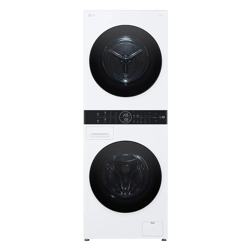 【LG 樂金】洗衣13公斤+乾衣10公斤 WashTower™ AI智控洗乾衣機 WD-S1310W