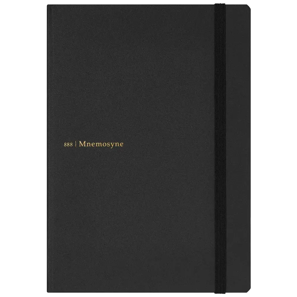 maruman Mnemosyne JOURNAL A5筆記本/ 黑