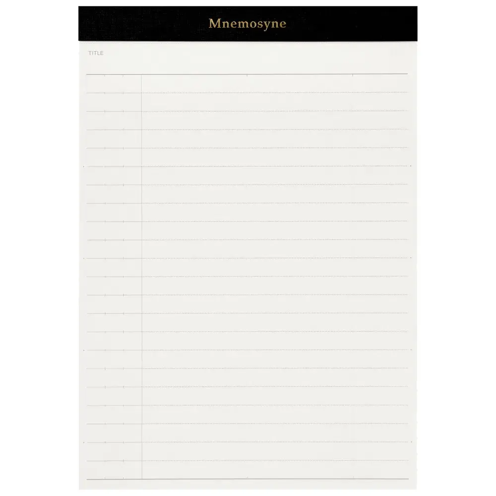 maruman Mnemosyne 8mm橫線隨記冊/ 3入/ A5