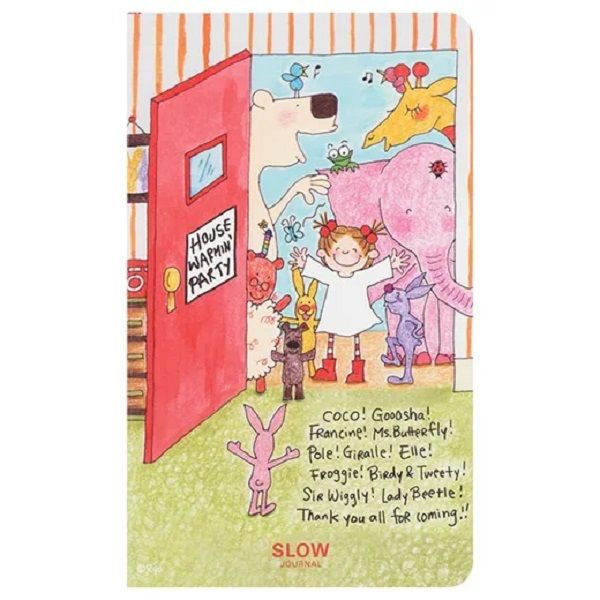 日本 Greeting Life Slow Journal慢日記/ Coco/ A6 Slim/ 派對