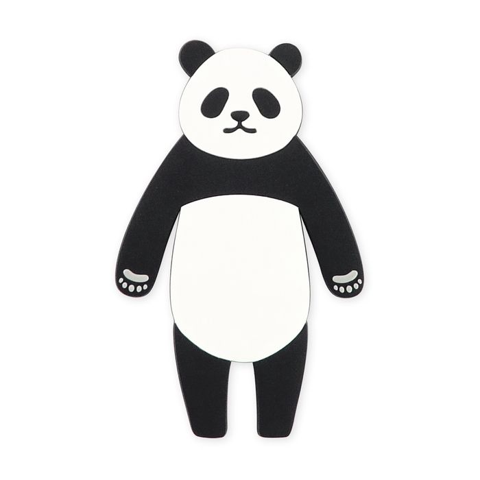 日本 TOYO CASE 無痕壁貼折手手腳交掛勾/ 08 Panda