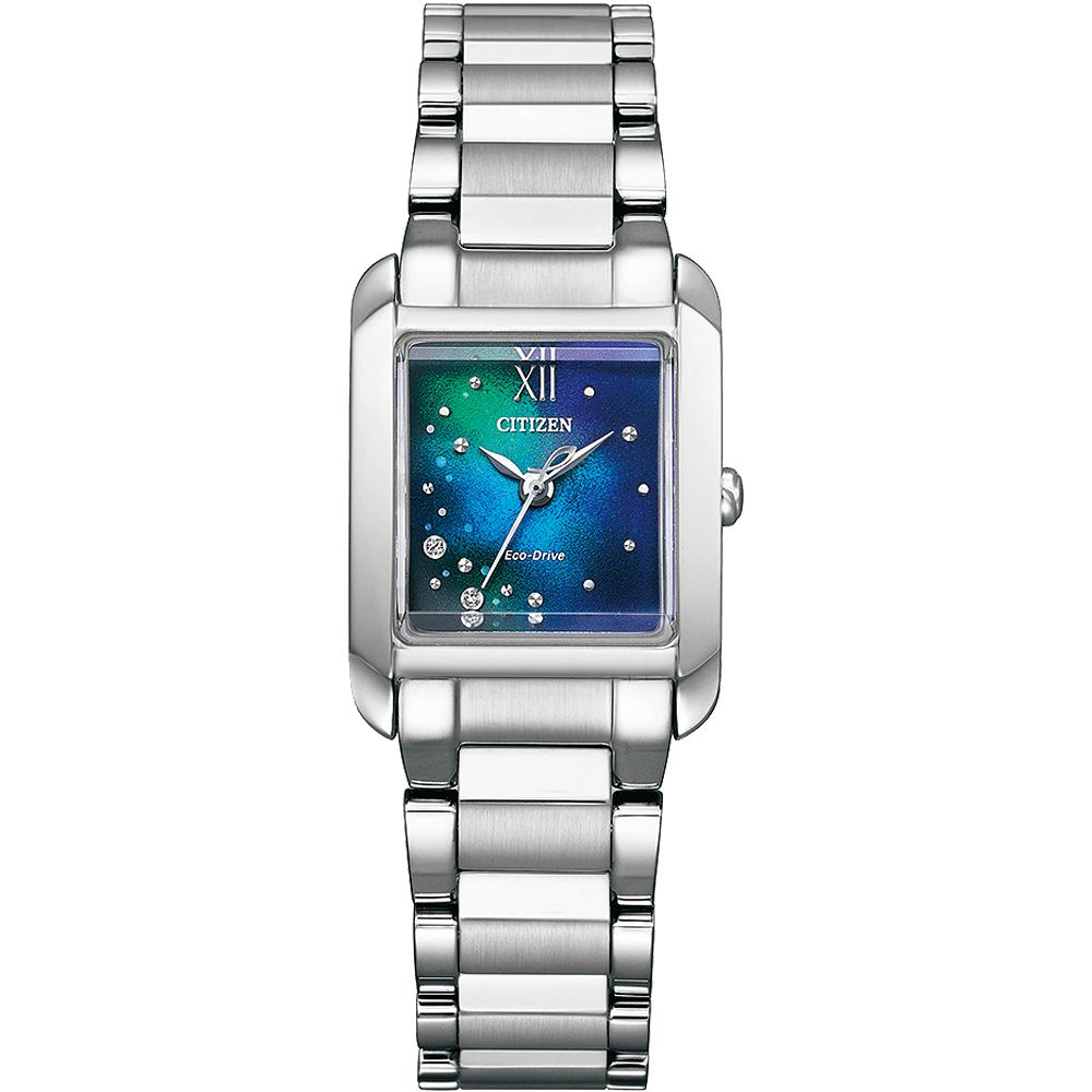CITIZEN 星辰 千彩之海 UNITE with BLUE 限量 L系列光動能女錶 EW5591-60L