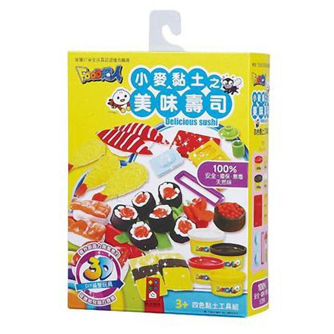 Food超人小麥黏土之美味壽司/ 新版