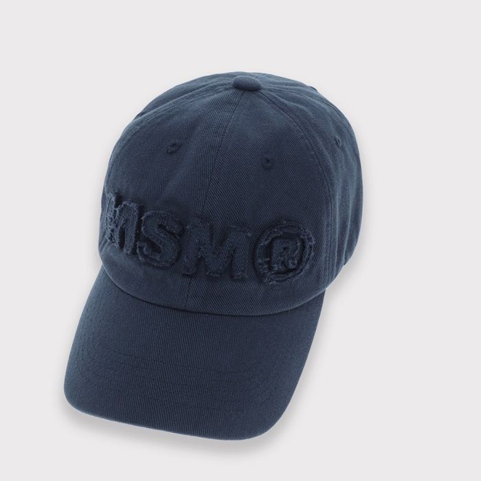 韓國 MSMR 帽子/ Patch logo/ 海軍藍/ 禮物套組