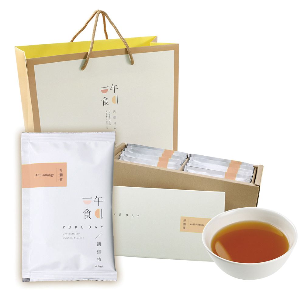 冷凍【一午一食】好體質滴雞精(10入/禮盒裝)-65ml/包