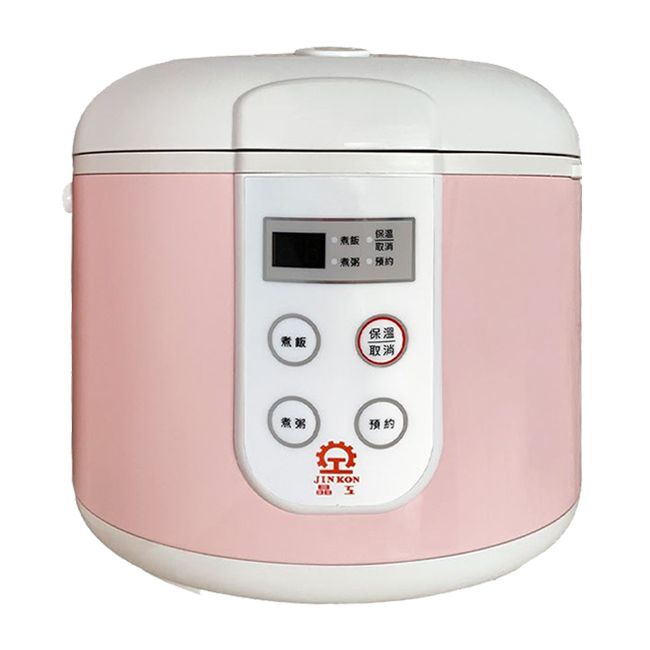 【晶工】10人份微電腦電子鍋(粉)JK-3680