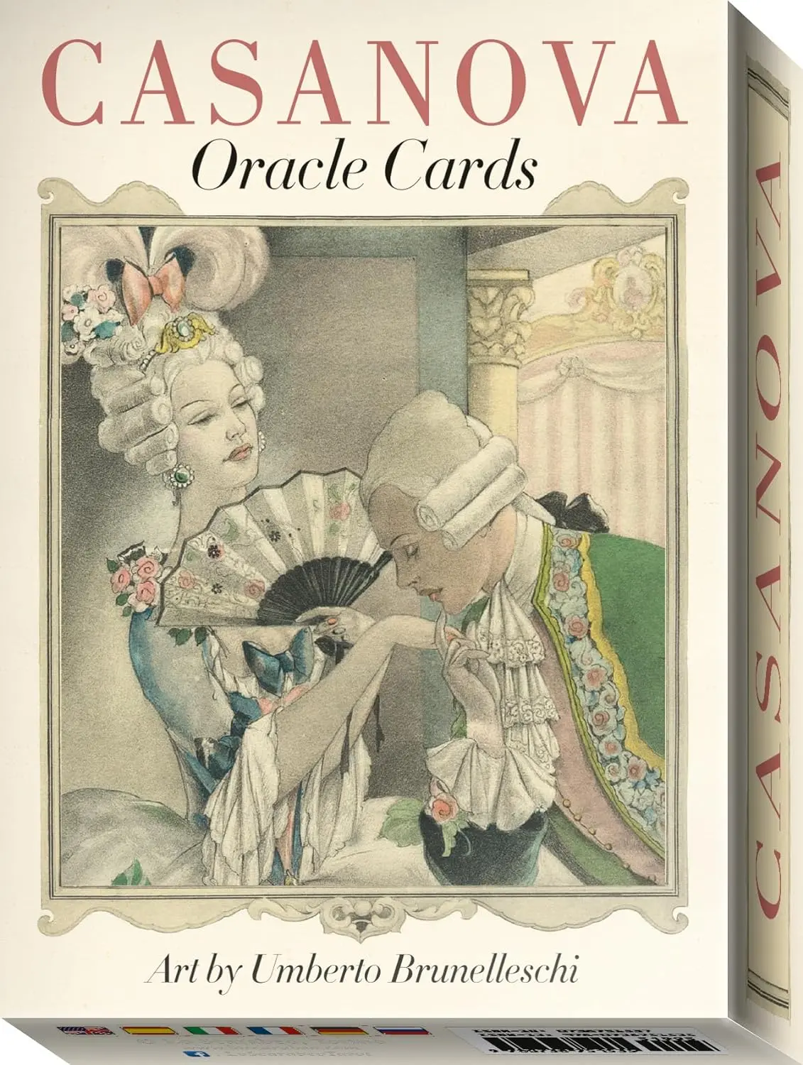 Casanova Oracle Cards: 32 Cards & 128pp Guidebook