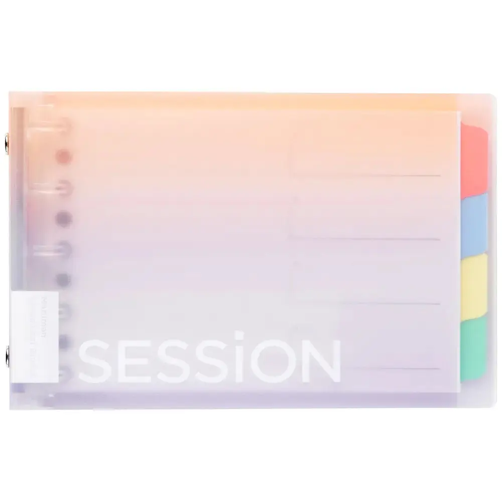maruman SESSION 9孔夾/ B7/ 柔彩系/ 日出