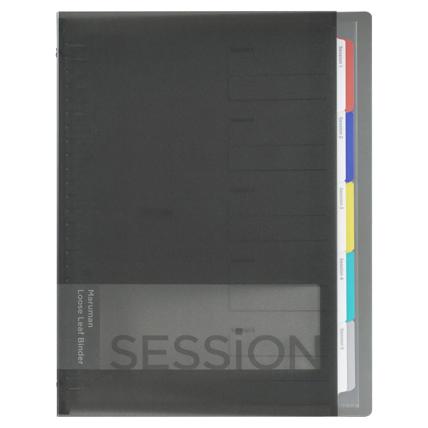 maruman SESSION 26孔夾/ B5/ 黑