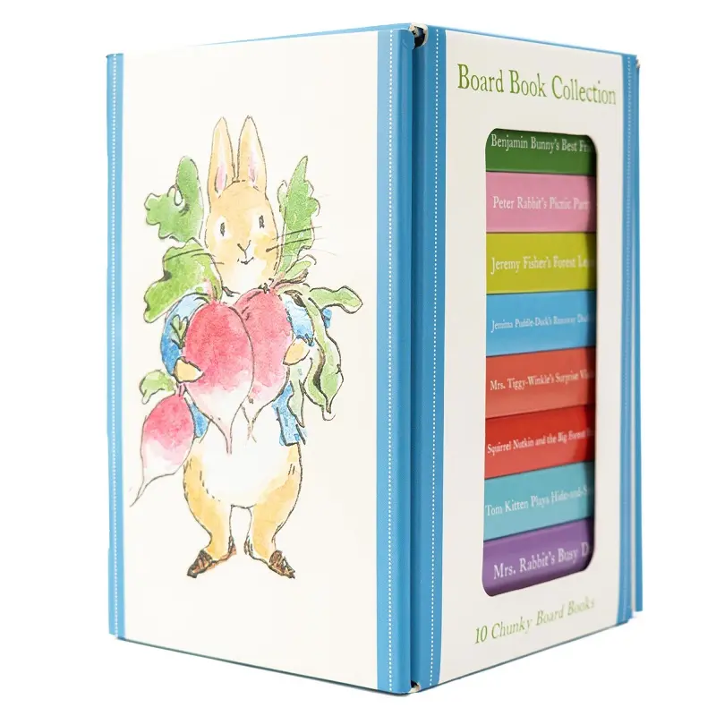 Peter Rabbit Board Book Collection (10冊合售)