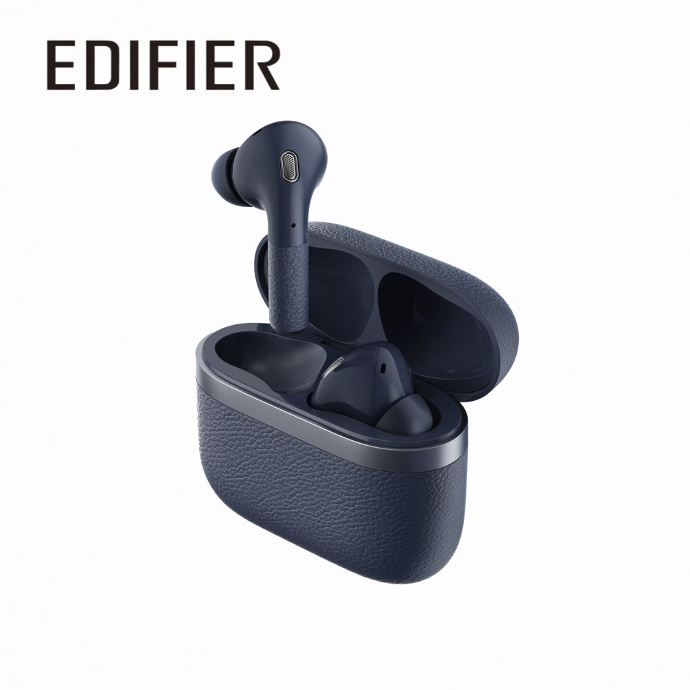 EDIFIER  W260NC 主動降噪真無線耳機/ 藍黑色