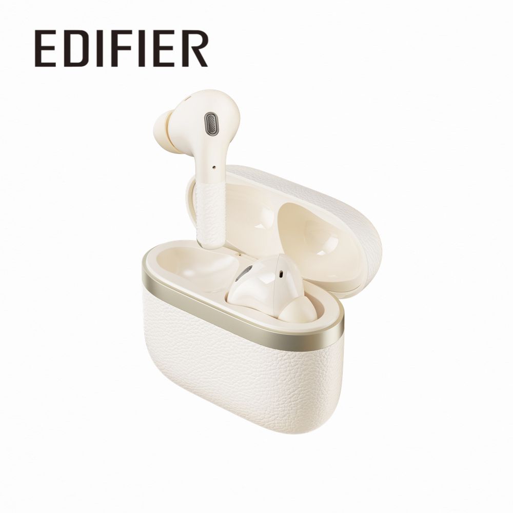 EDIFIER  W260NC 主動降噪真無線耳機/ 象牙白