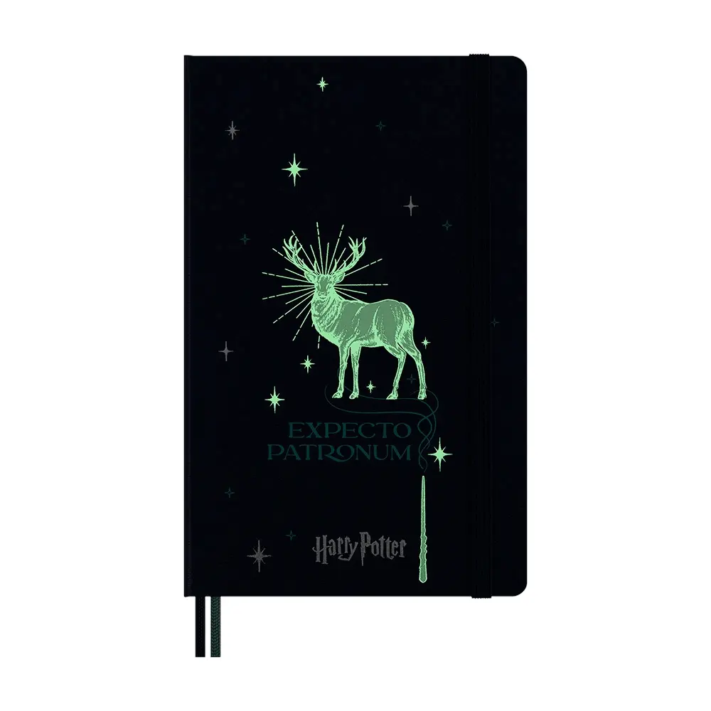 MOLESKINE哈利波特限量筆記本/ 護法咒/ L/ 橫線