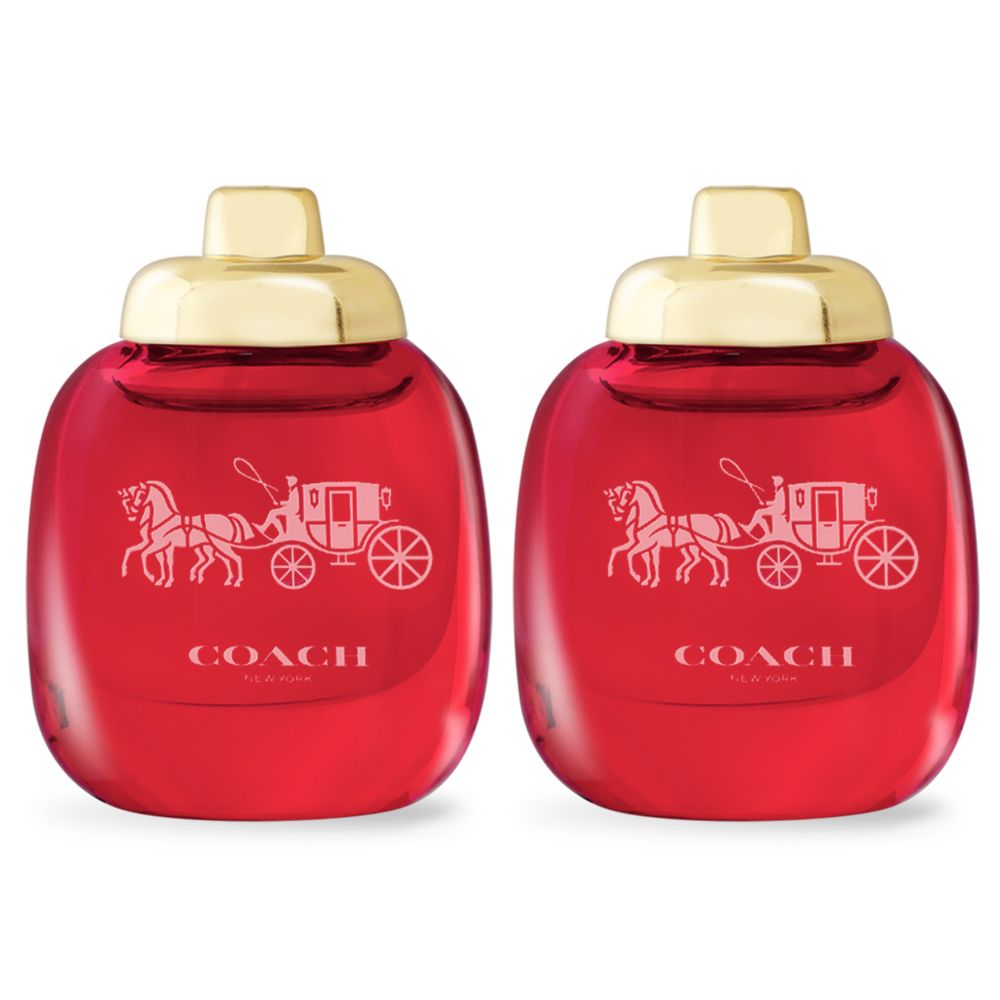 COACH 時尚戀紅淡香精迷你瓶(4.5mlX2)-公司貨