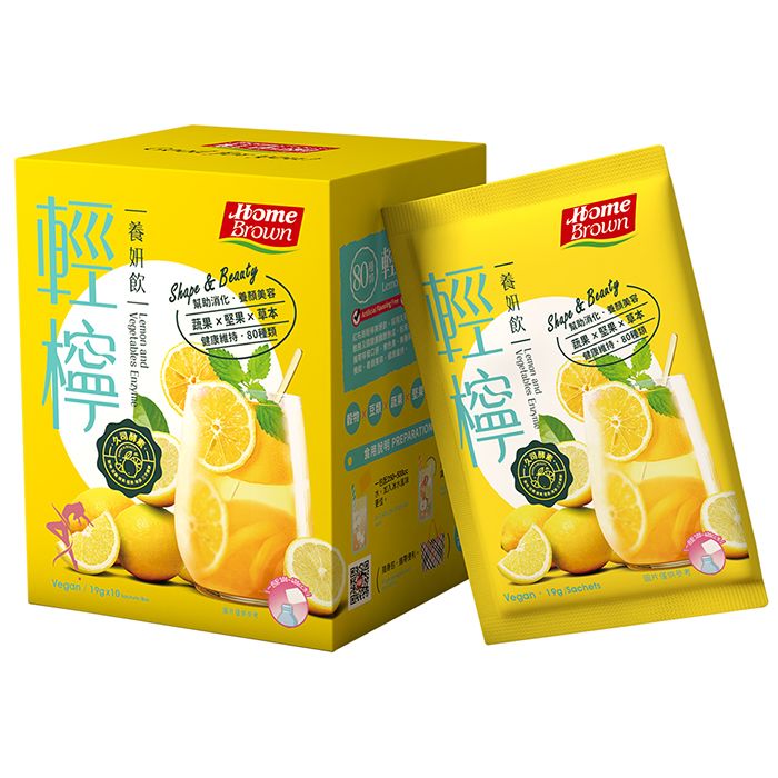紅布朗 輕檸養妍飲 (19g*10包X3盒)