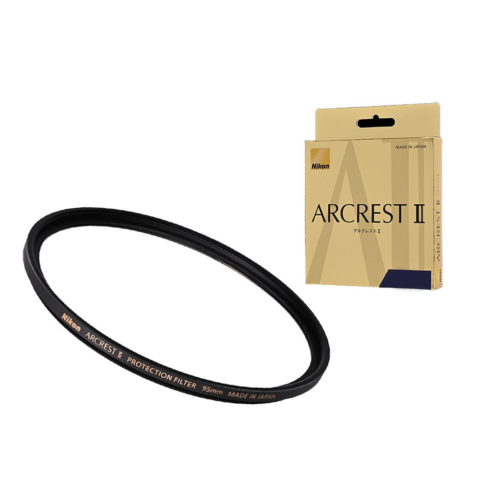 Nikon ARCREST II PROTECTION FILTER 95mm 保護鏡 雙面防靜電、防潑水、防油汙塗層