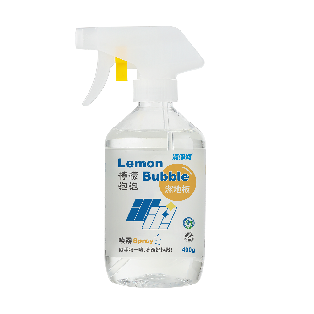 【清淨海】檸檬泡泡地板清潔噴霧(400g/瓶)