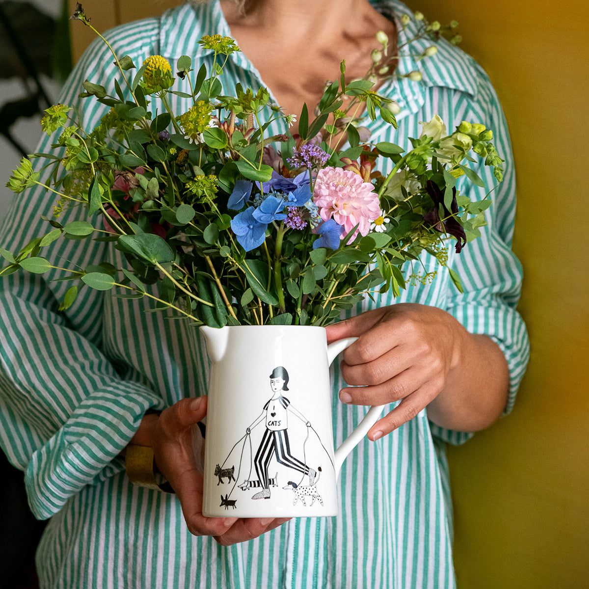 比利時可愛插畫家✦helen b 陶瓷花器