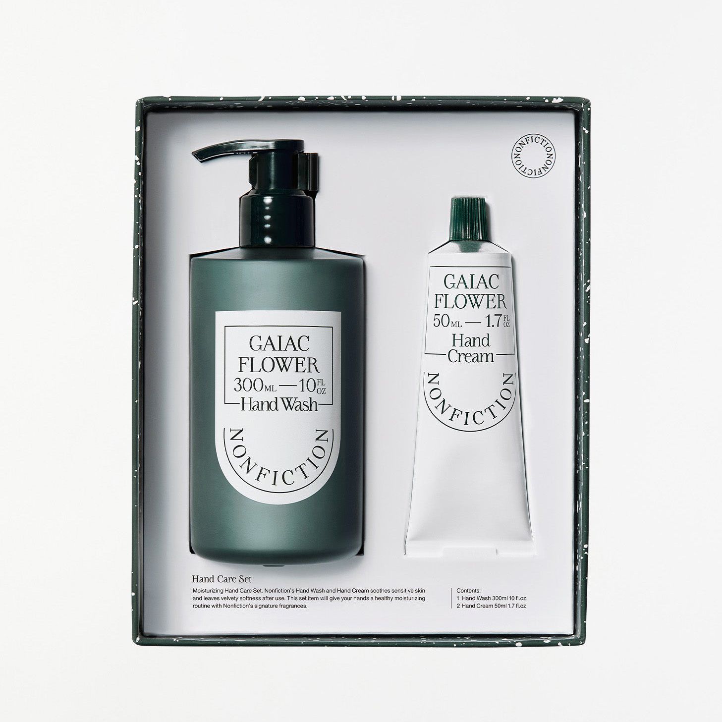 NONFICTION GAIAC FLOWER手部保養組 50ml+300ml