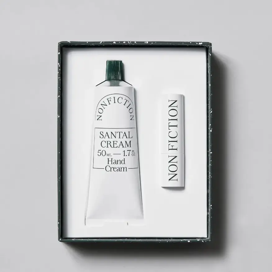 NONFICTION SANTAL CREAM護手霜&護唇膏組 50ml&3.8g