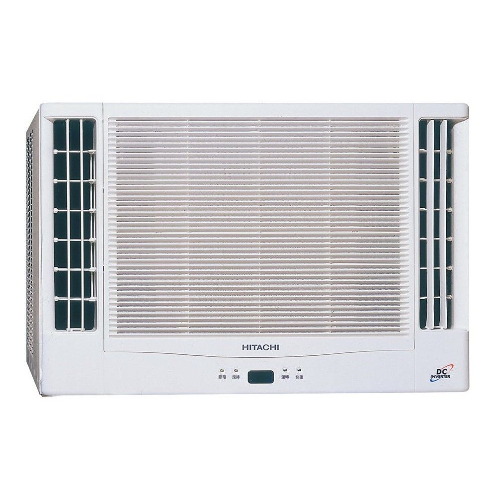【HITACHI 日立】5-6坪一級能效雙吹式冷專變頻窗型冷氣(RA-40QR) ◆標準安裝