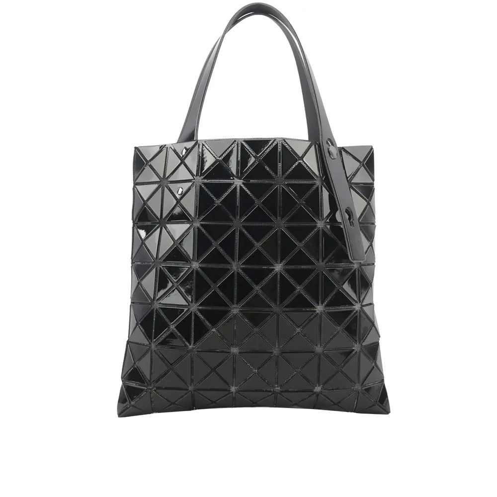 【ISSEY MIYAKE】BAO BAO PRISM 7X7 亮面手提包(黑色)/ 平行輸入