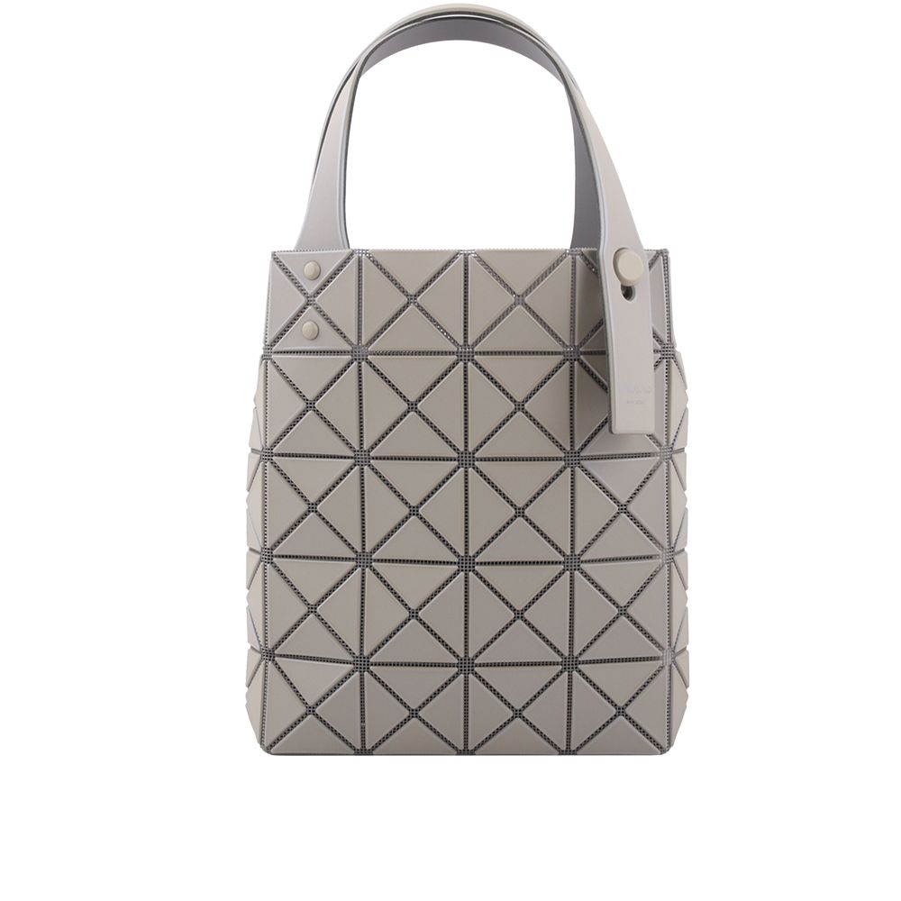 【ISSEY MIYAKE】BAO BAO Prism Plus 5X4 霧面迷你手提包(米灰色)/ 平行輸入