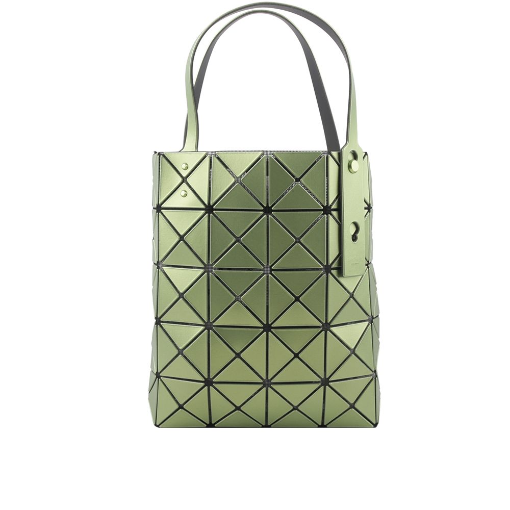 【ISSEY MIYAKE】BAO BAO LUCENT BOXY 5X4 金屬色手提包(淺綠色)/ 平行輸入