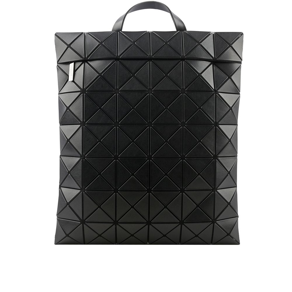 【ISSEY MIYAKE】BAO BAO LUCENT 啞光霧面扁形後背包(黑色)/ 平行輸入