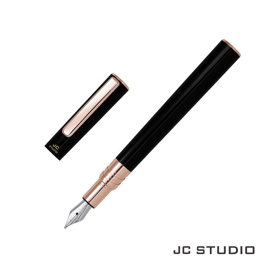JC STUDIO Muse繆思鋼筆/ 亮顏黑/ F尖